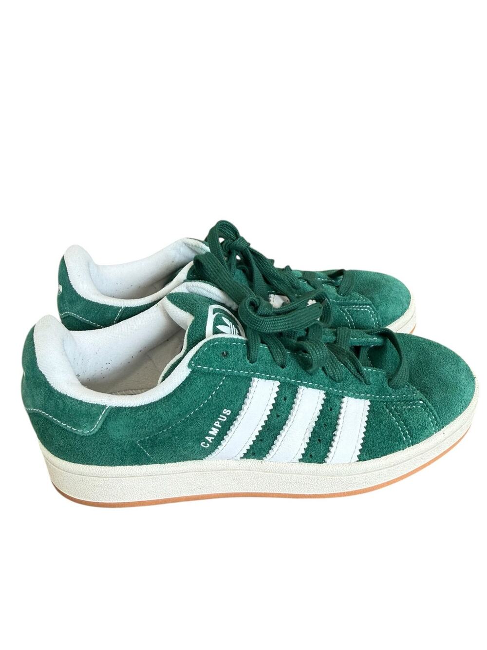 Adidas Campus 00s Dark Green Suede Gum Sneakers H03472 Men’s 6.5 Women’s 7.5
